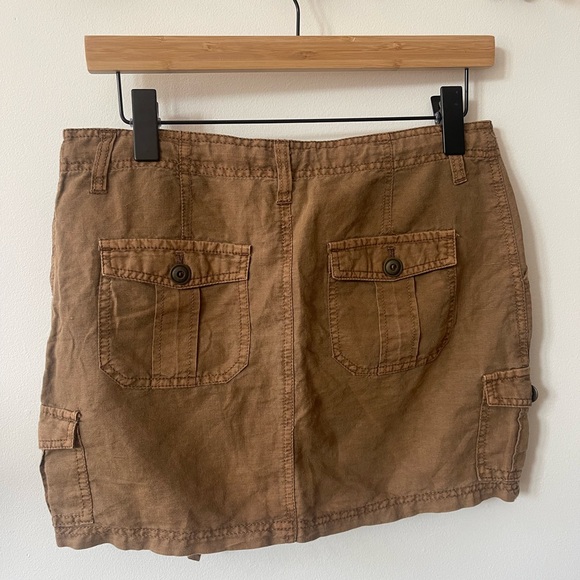 Brown cargo skirt - Picture 4 of 4